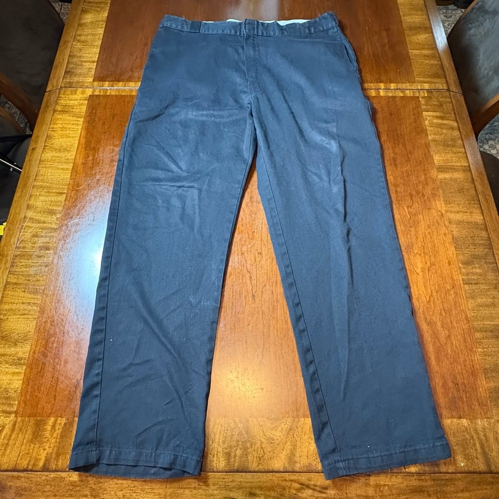 Dickies‎ Original Fit Work Pants Navy Blue Size 40X32